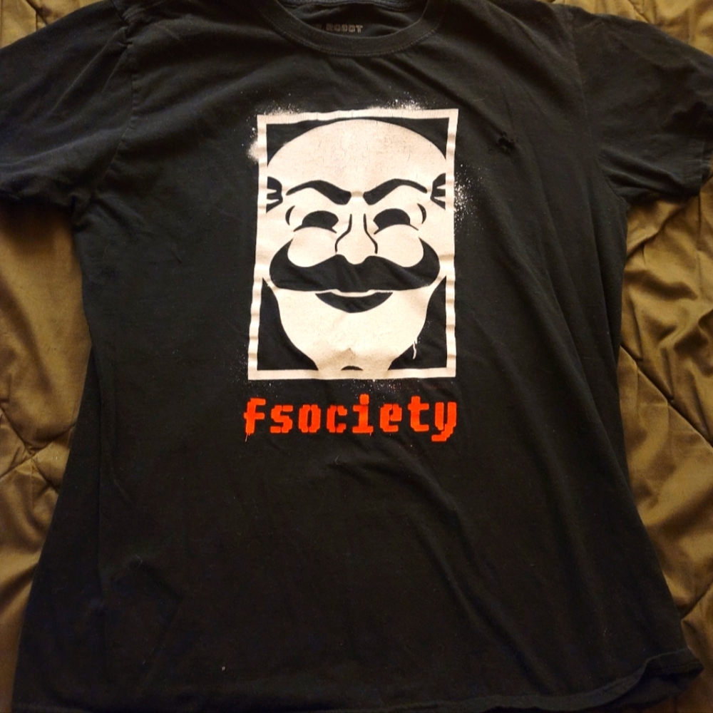 Mr Robot Loot Crate exclusive Fsociety Tshirt
